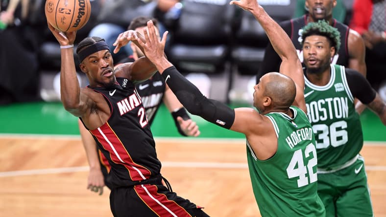 NBA: Playoffs-Miami Heat at Boston Celtics