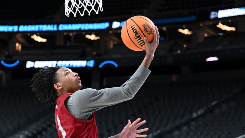NCAA Basketball: NCAA Tournament West Regional Practice