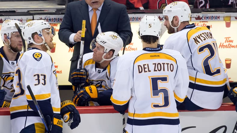 NHL: Nashville Predators at Ottawa Senators