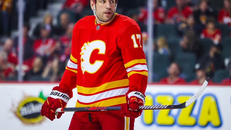 NHL: San Jose Sharks at Calgary Flames