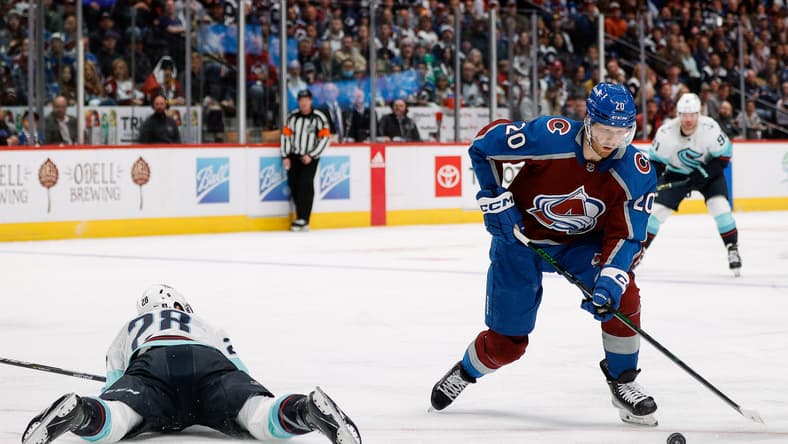 NHL: Stanley Cup Playoffs-Seattle Kraken at Colorado Avalanche