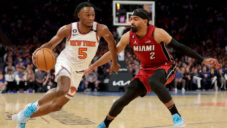new york knicks rule out immanuel quickly game 4 miami heat