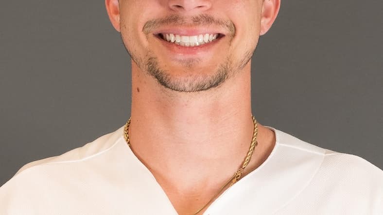Feb 21, 2023; Surprise, AZ, USA; Texas Rangers Ricky Vanasco (70) poses for a photo during photo day at Surprise Stadium. Mandatory Credit: Allan Henry-USA TODAY Sports