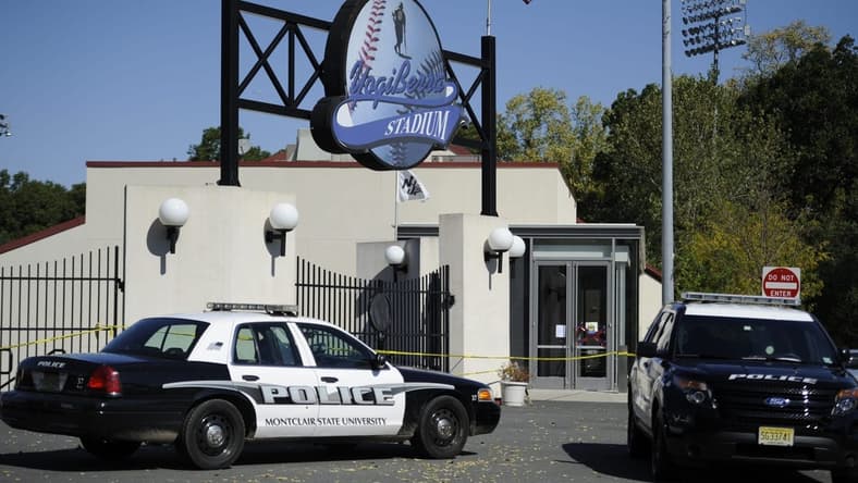 132588 ----Thursday ---  October, 9,2014 --- A team of burglars stole priceless memorabilia from the Yogi Berra Museum and Learning Center located on the Montclair State University Campus on Wednesday morning, police reported. AMY NEWMAN/STAFF PHOTOGRAPHER