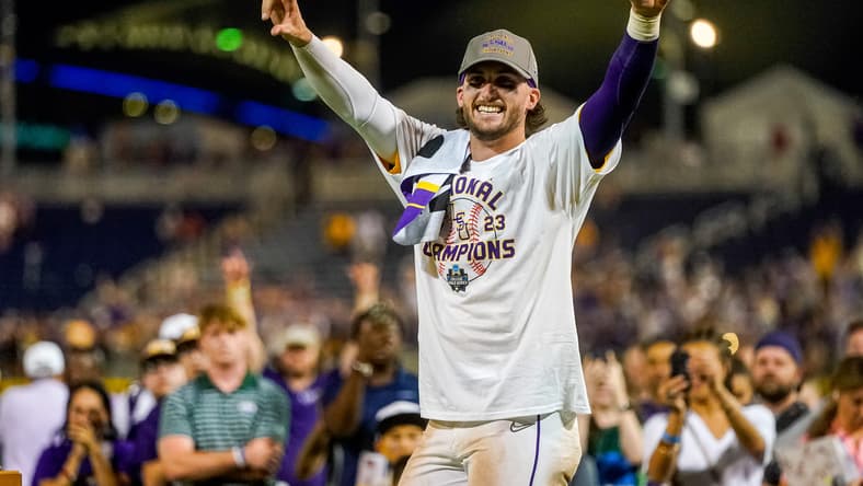 NCAA Baseball: College World Series Final-Florida vs LSU