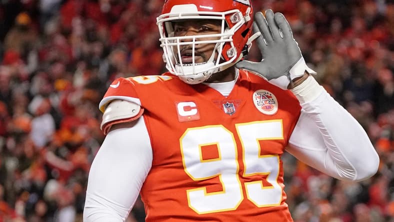 Kansas City Chiefs defensive tackle Chris Jones