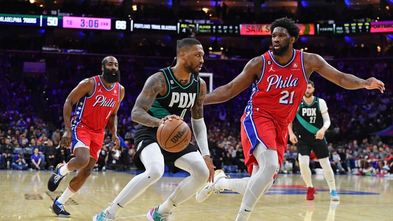 damian lillard trade, philadelphia 76ers