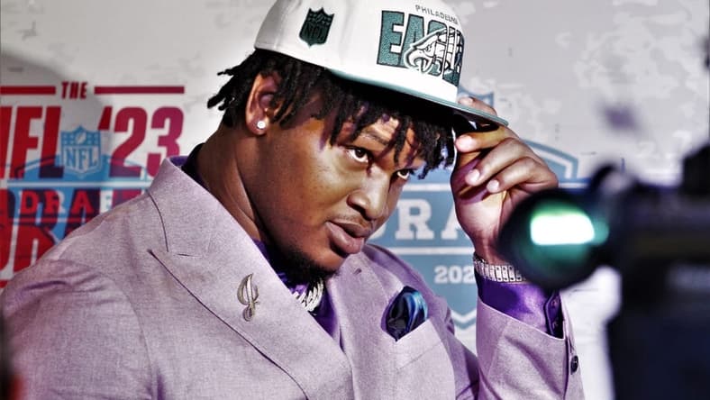 The Philadelphia Eagles were able to land Georgia defensive tackle Jalen Carter - arguably the best player in the draft - with the No. 9 overall pick.
Syndication Columbia Daily Tribune