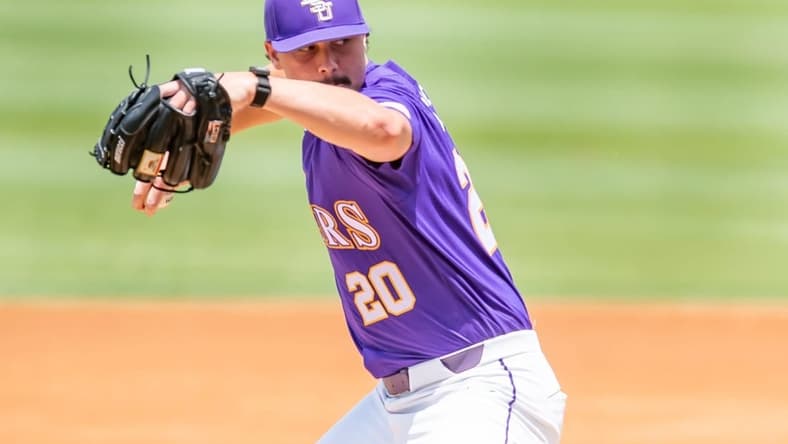 Pitcher Paul Skenes helped LSU win the College World Series.