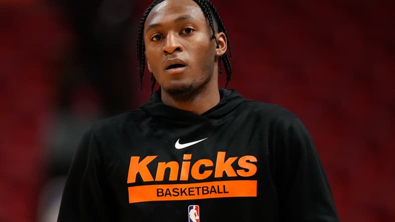 NBA: Playoffs-New York Knicks at Miami Heat