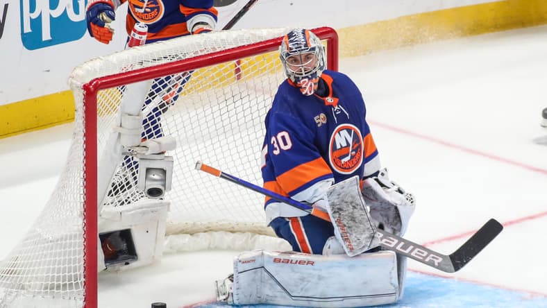 NHL: Stanley Cup Playoffs-Carolina Hurricanes at New York Islanders