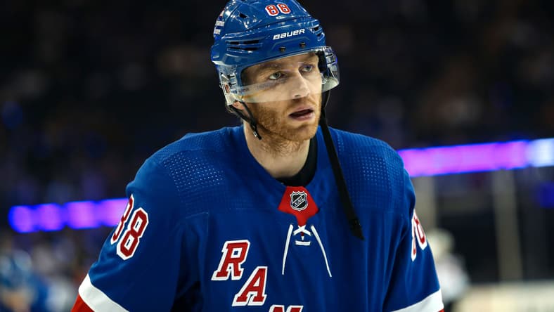 NHL: Stanley Cup Playoffs-New Jersey Devils at New York Rangers