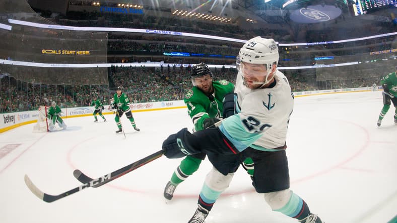NHL: Stanley Cup Playoffs-Seattle Kraken at Dallas Stars