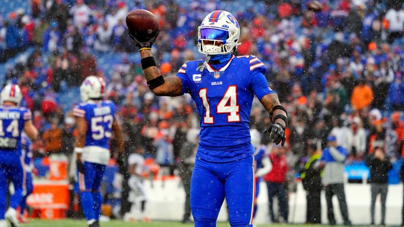 buffalo bills depth chart; stefon diggs