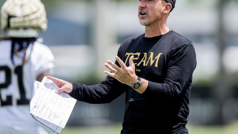 Saints training camp