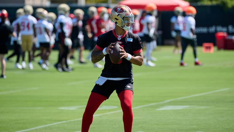 san francisco 49ers' trey lance