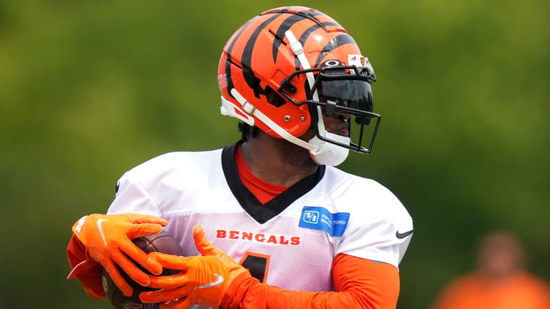 fantasy football mock draft: ja'marr chase