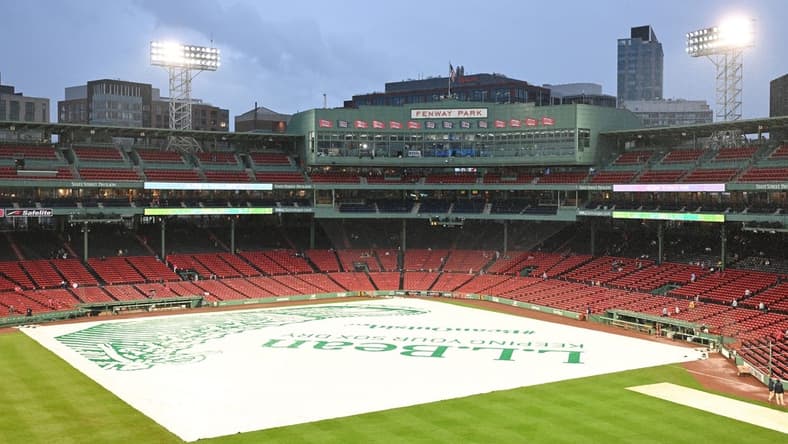 Sep 13, 2023; Boston, Massachusetts, USA; A general view of Fenway Park before a game between the New York Yankees and the Boston Red Sox. Mandatory Credit: Brian Fluharty-USA TODAY Sports
