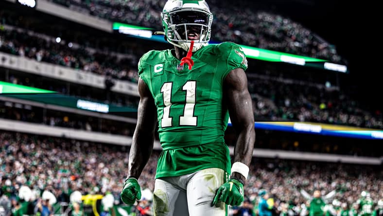 Philadelphia Eagles' A.J. Brown