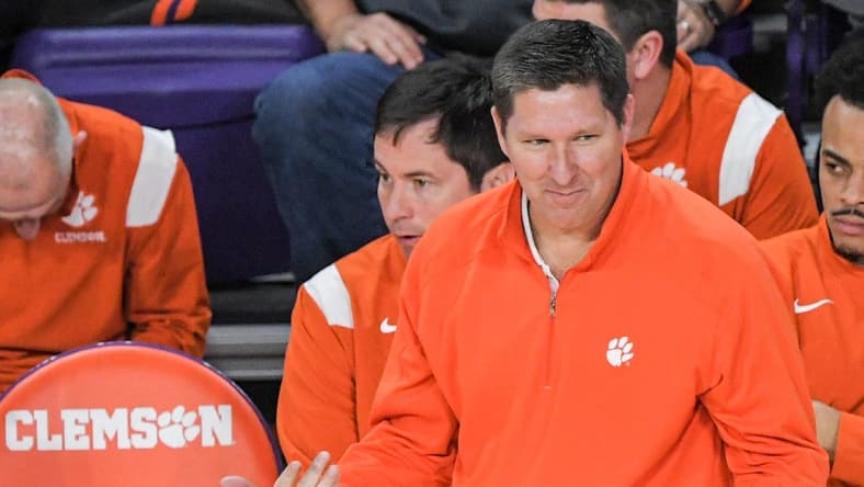 Clemson Head Coach Brad Brownell during the second half at Littlejohn Coliseum Friday, December 2, 2022.
Clemson Basketball Vs Wake Forest University Acc
Syndication The Greenville News