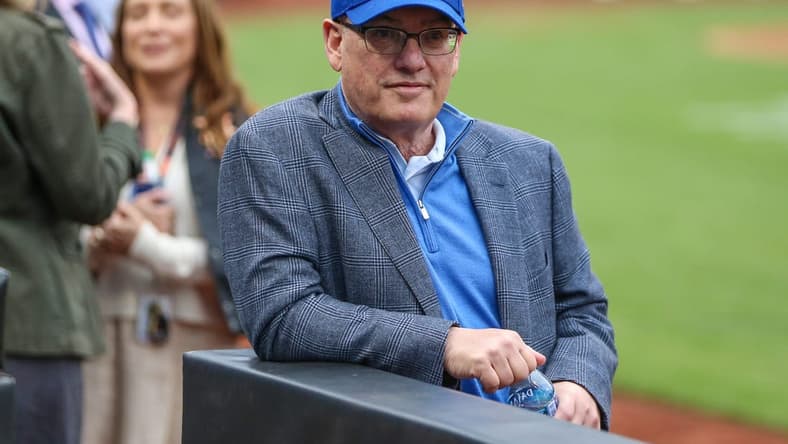 Jun 3, 2023; New York City, New York, USA; New York Mets majority owner Steve Cohen at Citi Field. Mandatory Credit: Wendell Cruz-USA TODAY Sports