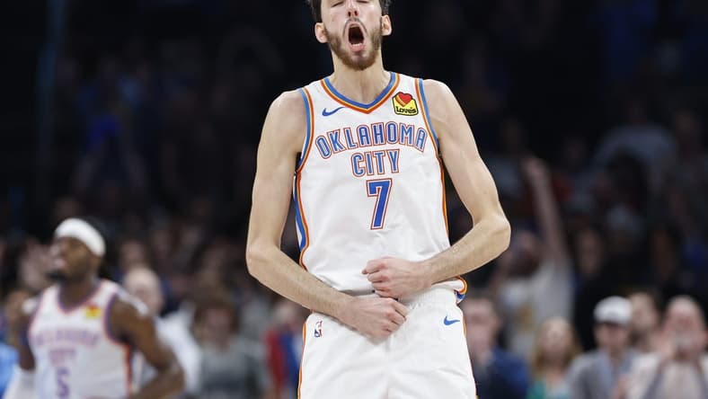 Oklahoma City Thunder star Chet Holmgren