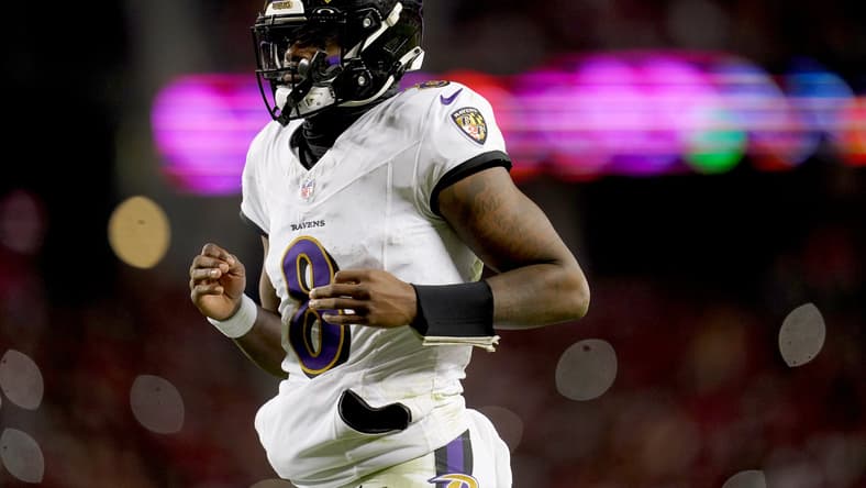 Baltimore Ravens quarterback Lamar Jackson