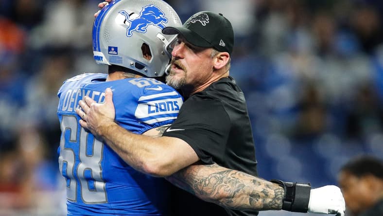 Detroit Lions offensive lineman Taylor Decker