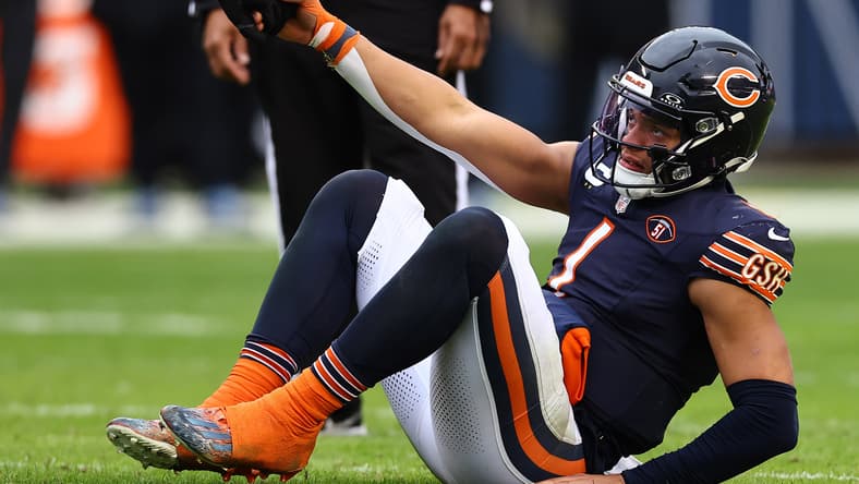 Chicago Bears' Justin Fields