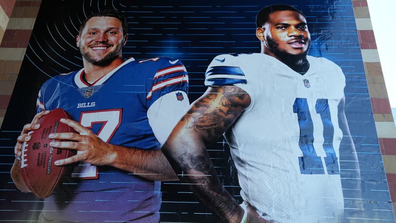 Dallas Cowboys' Micah Parsons, Buffalo Bills' Josh Allen