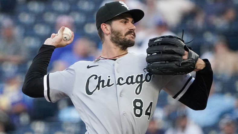 Chicago White Sox pitcher Dylan Cease