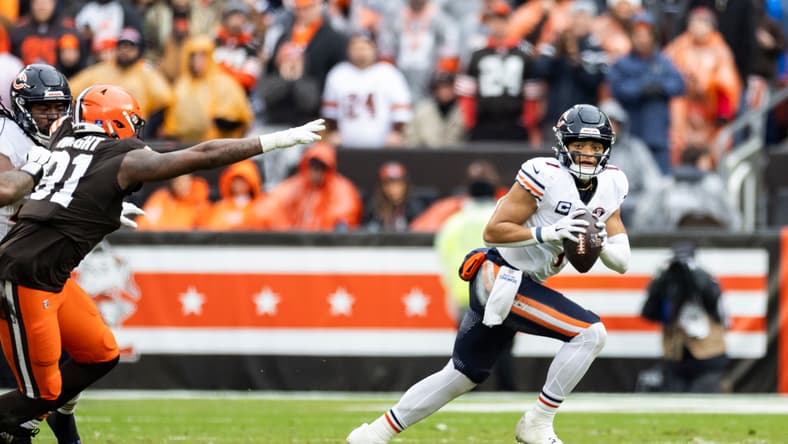 Chicago Bears' Justin Fields