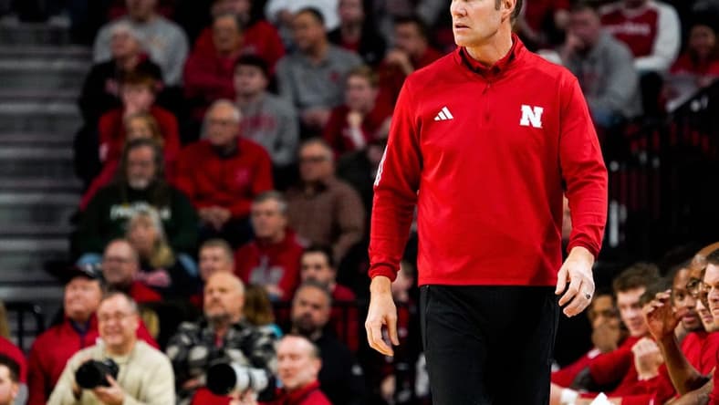 Jan 9, 2024; Lincoln, Nebraska, USA; Nebraska Cornhuskers head coach Fred Hoiberg during the second half against the Purdue Boilermakers at Pinnacle Bank Arena. Mandatory Credit: Dylan Widger-USA TODAY Sports
