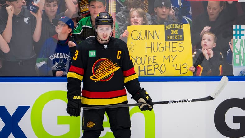 NHL: Columbus Blue Jackets at Vancouver Canucks