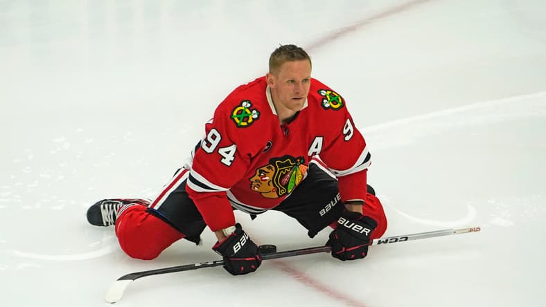 NHL: New Jersey Devils at Chicago Blackhawks