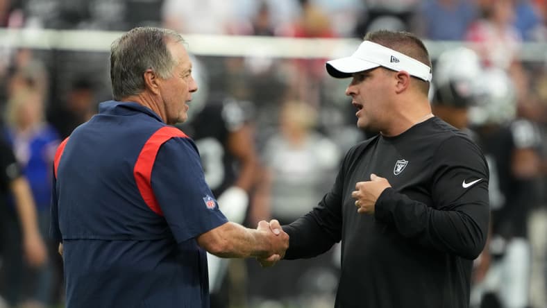 new england patriots, las vegas raiders