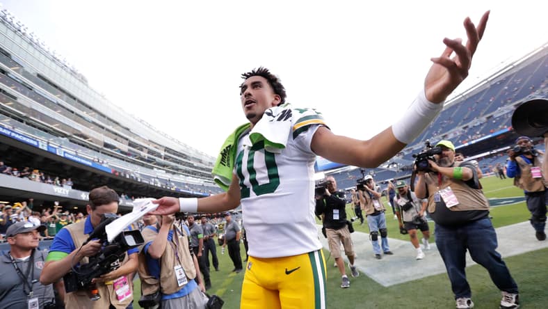 Green Bay Packers' Jordan Love