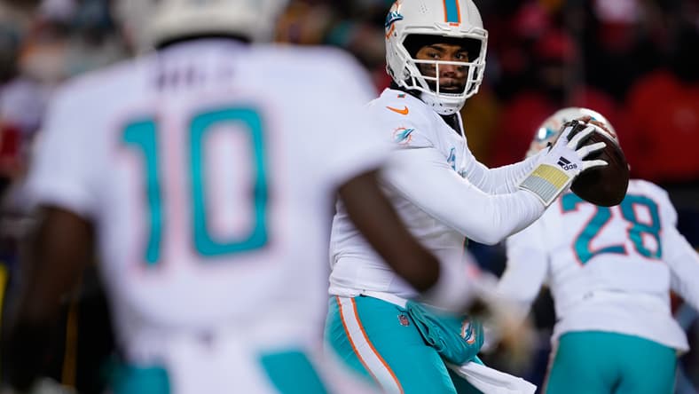 Miami Dolphins' Tua Tagovailoa