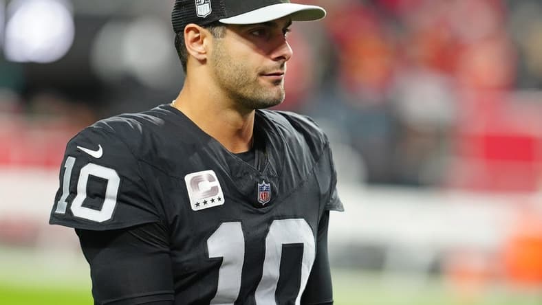 Las Vegas Raiders QB Jimmy Garoppolo