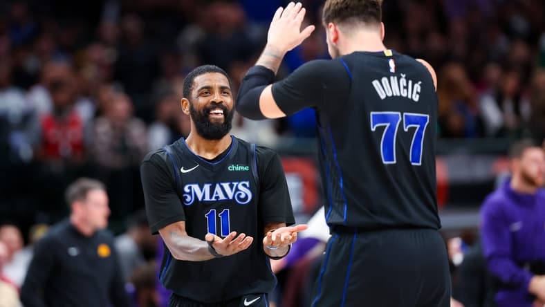 Dallas Mavericks' Kyrie Irving