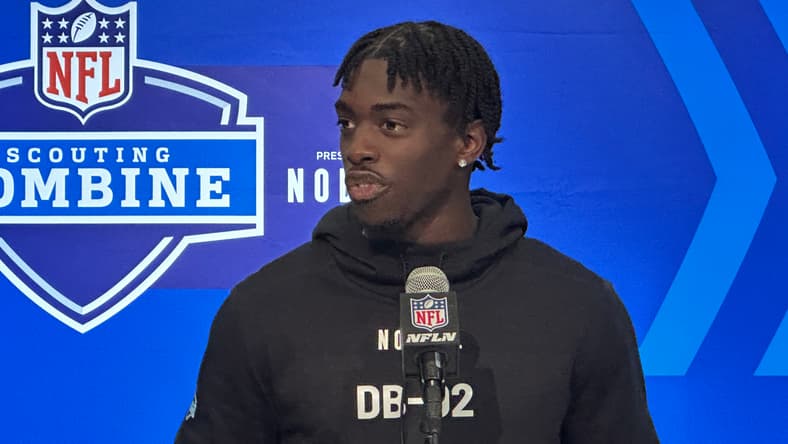 NFL Combine Terrion Arnold Alabama Crimson Tide