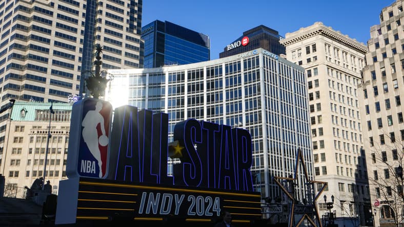 NBA: All Star Tip-Off Ceremony