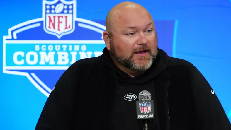 NFL Combine Joe Douglas New York Jets