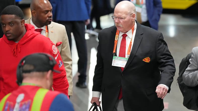 Kansas City Chiefs head coach Andy Reid
