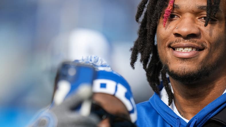 Indianapolis Colts quarterback Anthony Richardson