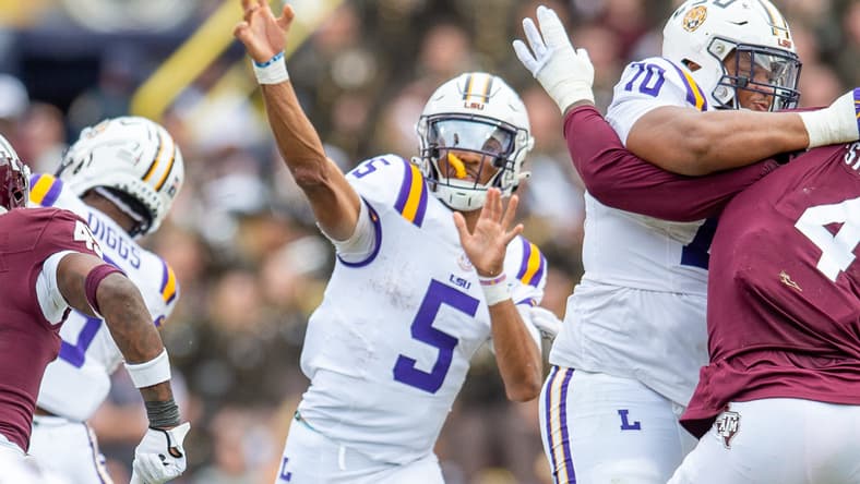 LSU QB Jayden Daniels