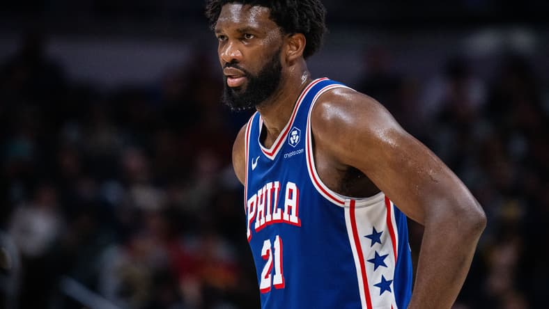 Philadelphia 76ers' Joel Embiid