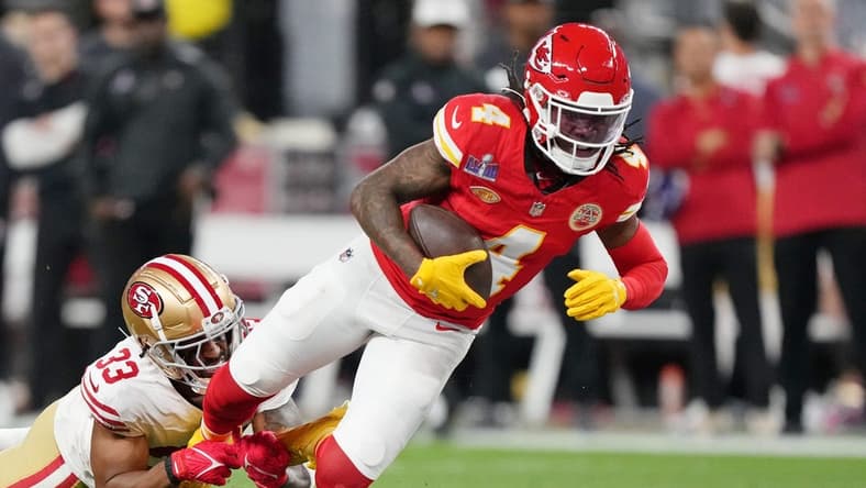 Kansas City Chiefs' Rashee Rice