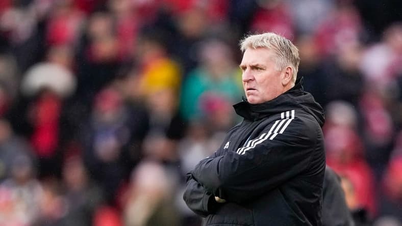 Mar 9, 2024; Toronto, Ontario, CAN; Charlotte FC head coach Dean Smith looks on against Toronto FC at BMO Field. Mandatory Credit: Kevin Sousa-USA TODAY Sports