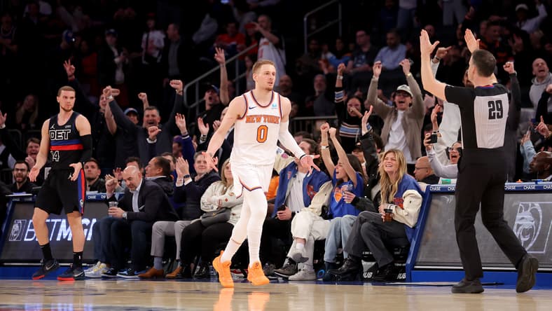 New York Knicks' Donte DiVincenzo